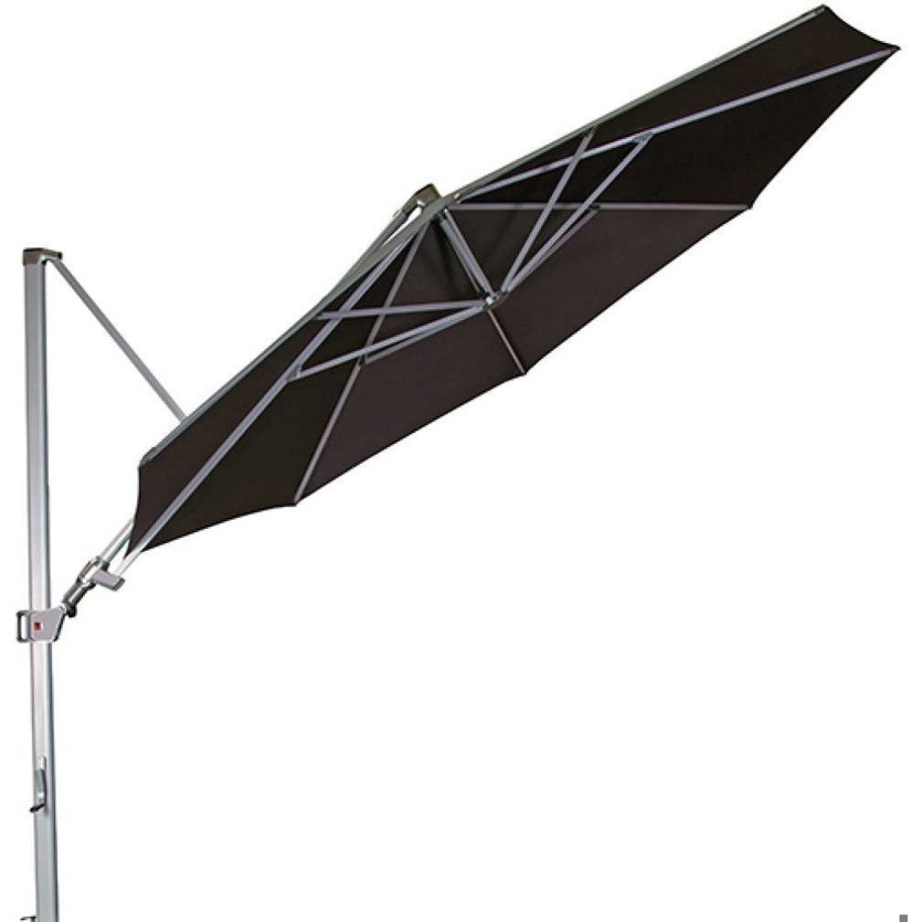 Knirps Premium Sonnenschirm 340 cm - Dunkelgrau