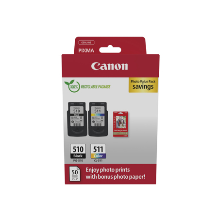 Canon PG-510/CL-511 Photo Value Pack