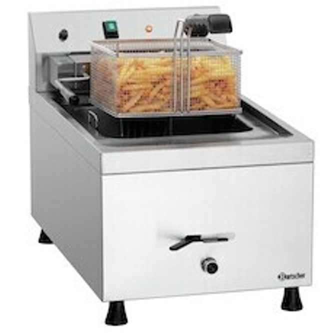 Bartscher 12L Fritteuse mit Beckeninhalt - Modell 162650