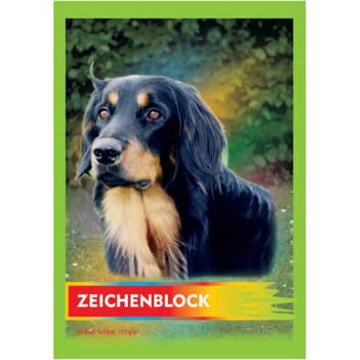 Zeichenblock | A4 | 100g/m² | kopfgeleimt | 20 Blatt PVP 2211