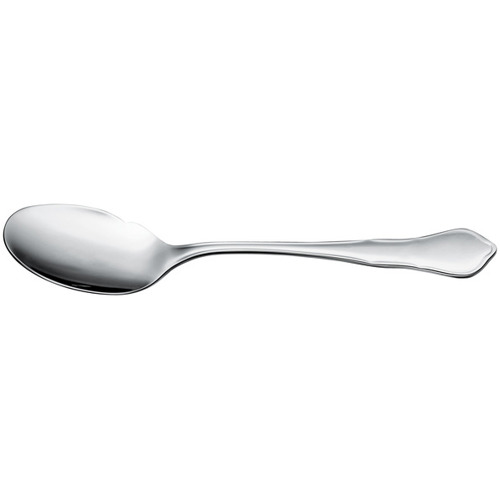 Elegante Gourmetlöffel Chippendale - 18.6 cm, Silber - 12 Stück