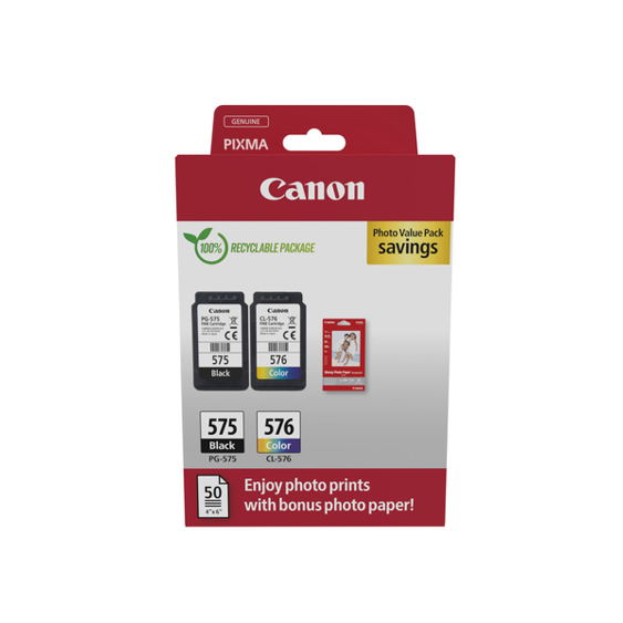 Canon PG-575/CL-576 Photo Value Pack