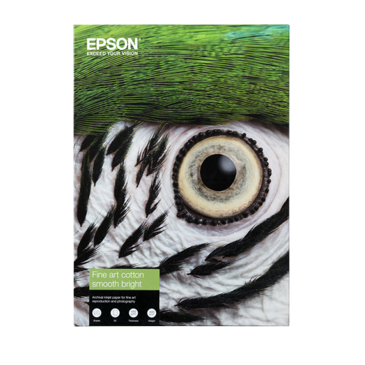 Epson Fine Art Cotton Smooth Bright A2 25 Sheets