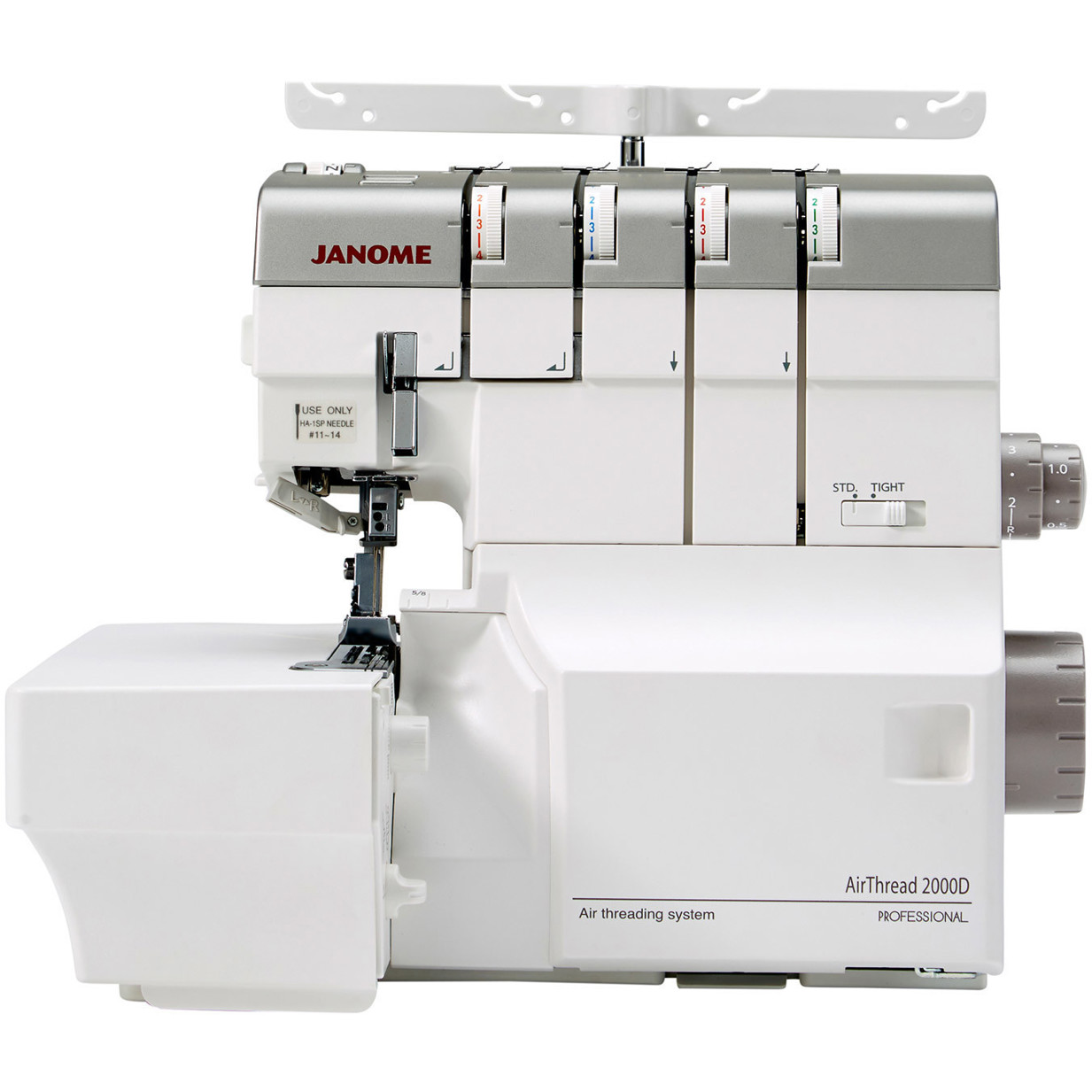 Janome AirThread 2000D - Professionelle Overlock-Nähmaschine