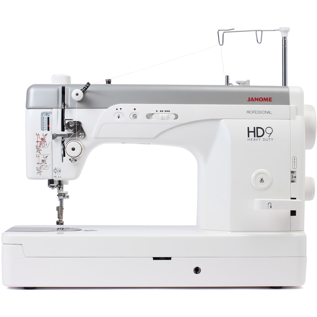 Janome HD9 Professional Nähmaschine - Hochleistungs-Sewing Machine für Profis