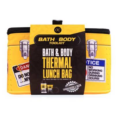 Badeset Bath & Body Toolkit mit Thermotasche für Männer