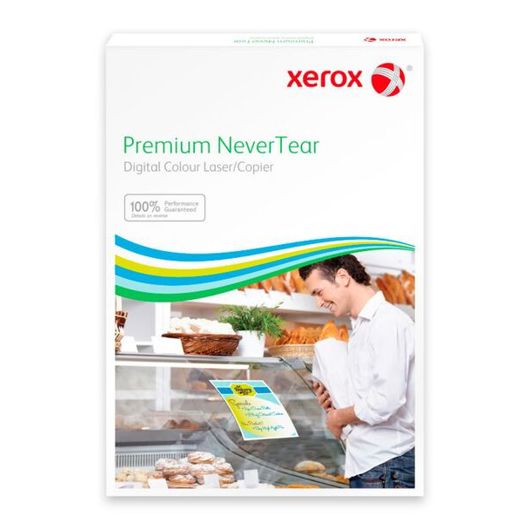 Synthetikpapier Xerox Premium NeverTear | Polyesterfolie | SRA3 | 145 -µm | mattweiss 100 Blatt