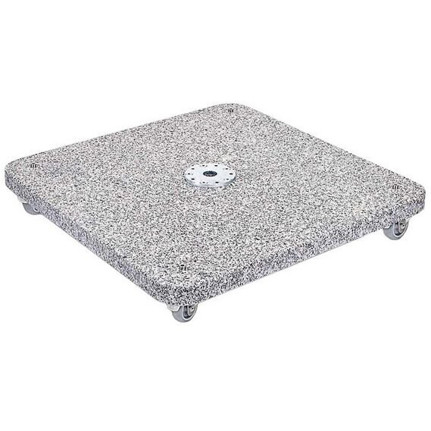 Glatz Granitsockel M4 mit Rollen - Robuste Basis für Sonnenschutz (350 01 109 475)