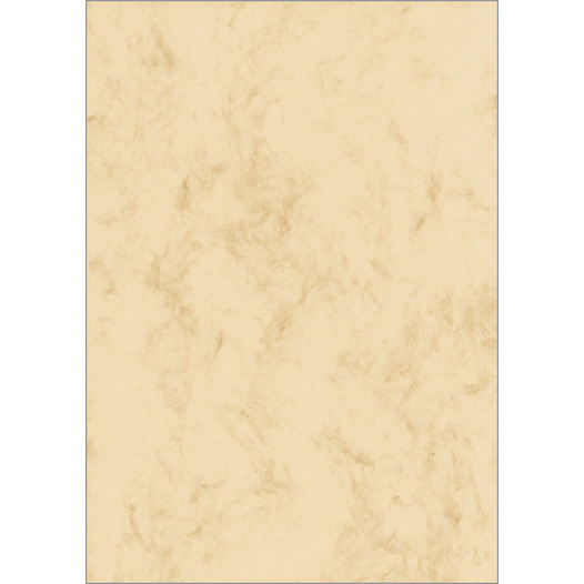 SIGEL Marmor-Papier | beige | A4 | 90 g/m² | 100 Blatt