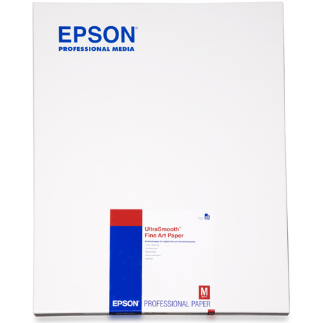 Epson Ultrasmooth Fine Art Paper | DIN A2 | 325 g/m² | 25 Blatt