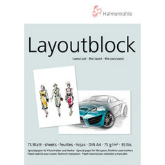 Layoutblock Hahnemühle 10 625 040 | A4 | weiß