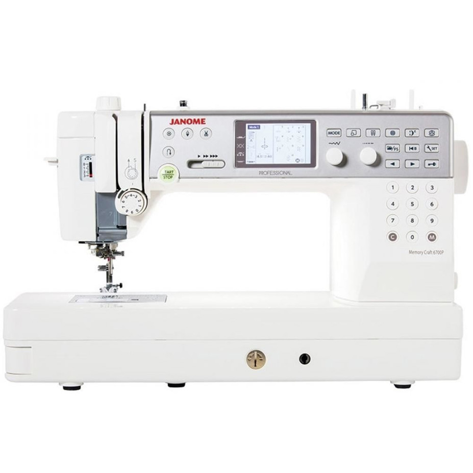 Janome Memory Craft 6700 MCP - Hochleistungs-Nähmaschine für kreative Projekte