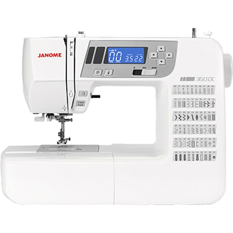 Janome DC 360 - Leistungsstarke Nähmaschine für kreative Projekte