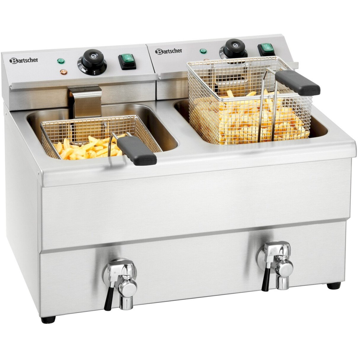 Bartscher Imbiss II Fritteuse A150407 - Professionelle Heiztechnik für Ihre Küche