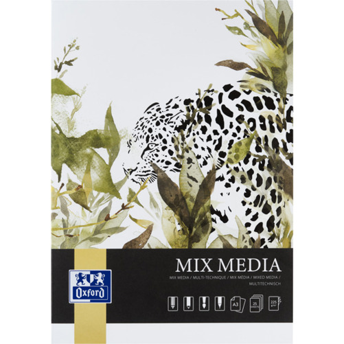 Oxford Art Mixed Media Block A3 25 Blatt 225g/m²