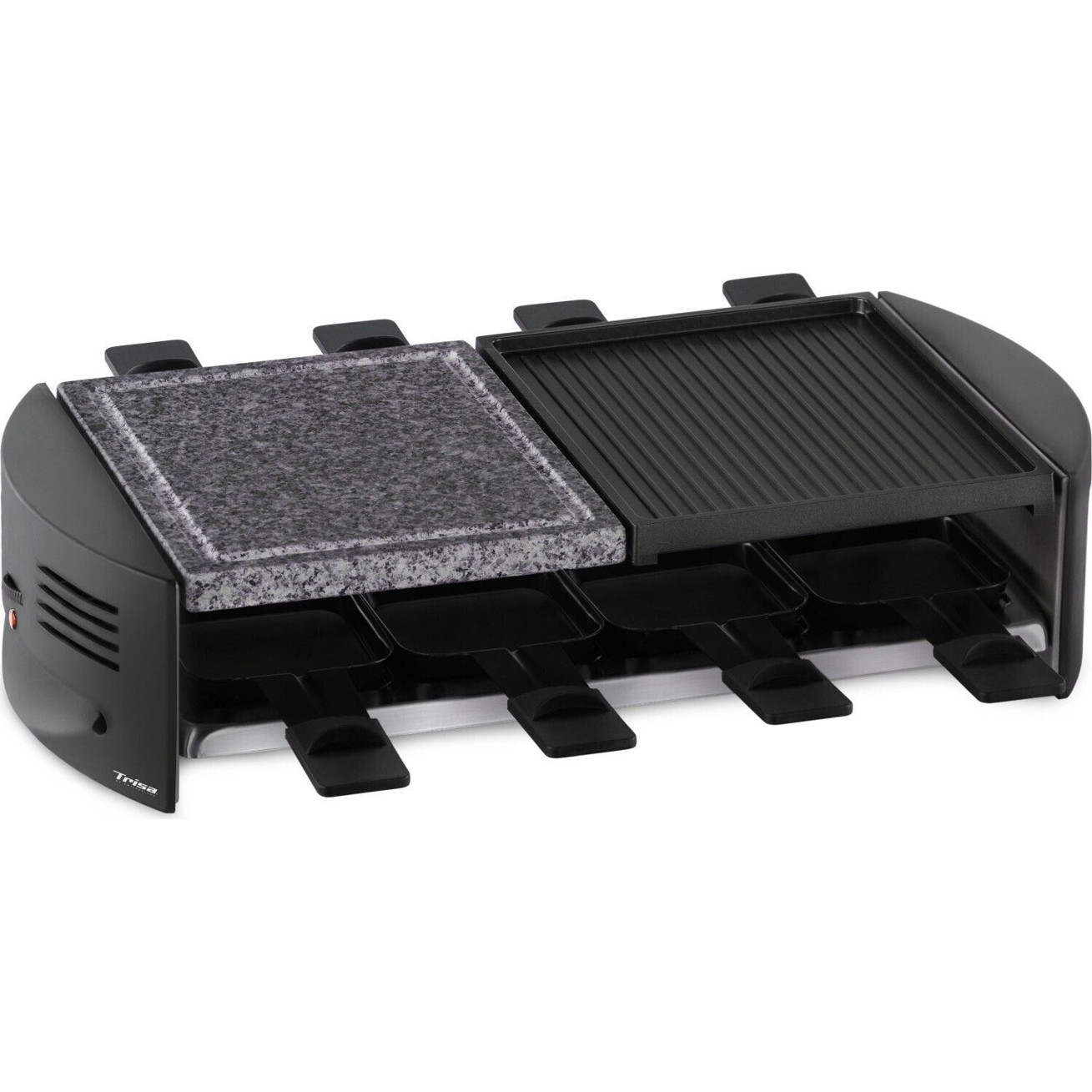 Trisa Raclette Duo Infernale - Black