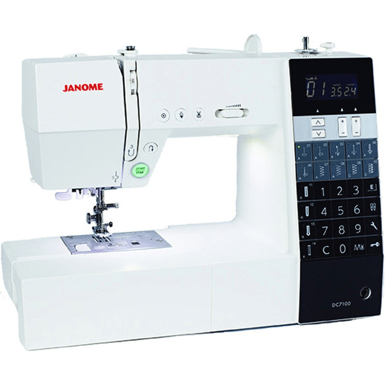 Janome DC 7100 Nähmaschine – Vielseitig, Präzise und Benutzerfreundlich