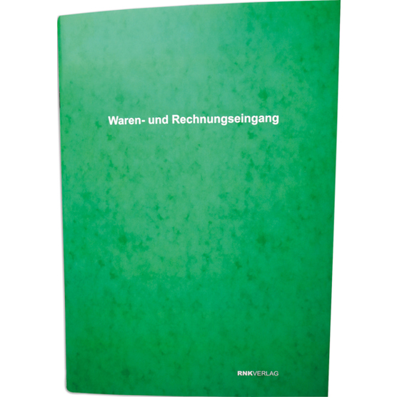 Wareneingangsbuch | 80 Seiten | DIN A4 | Praktisches Buch für den Wareneingang