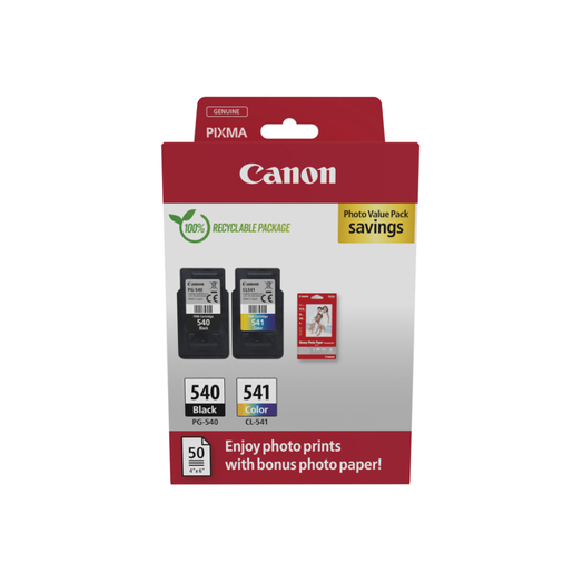 Canon PG-540/CL-541 Photo Value Pack