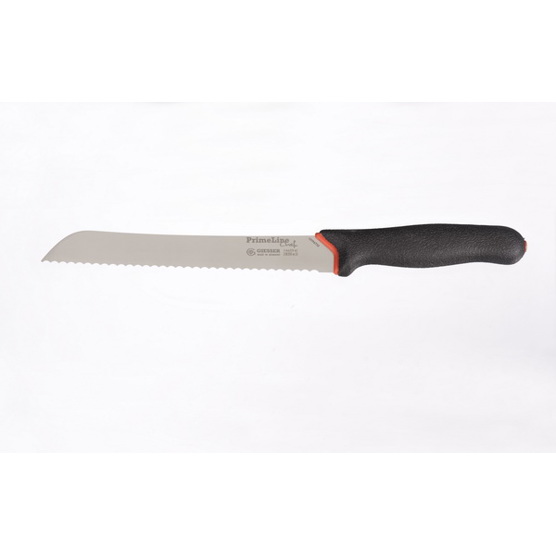 Brotmesser 21 cm mit Wellenschliff - Schwarz - Chef-Serie