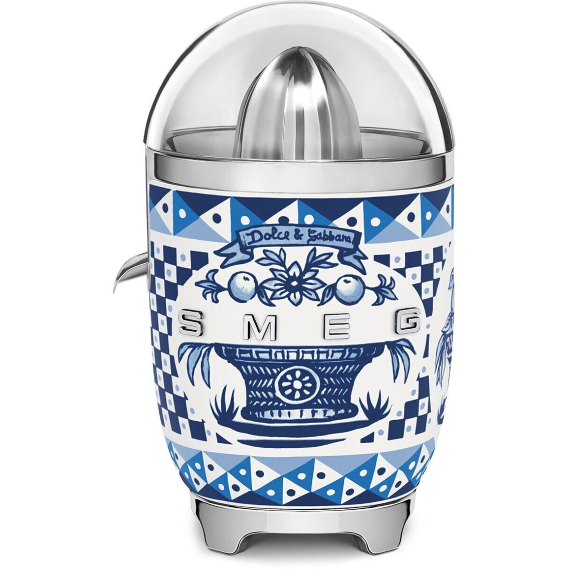 Smeg CJF01DGBEU Blu Mediterraneo Saftpresse