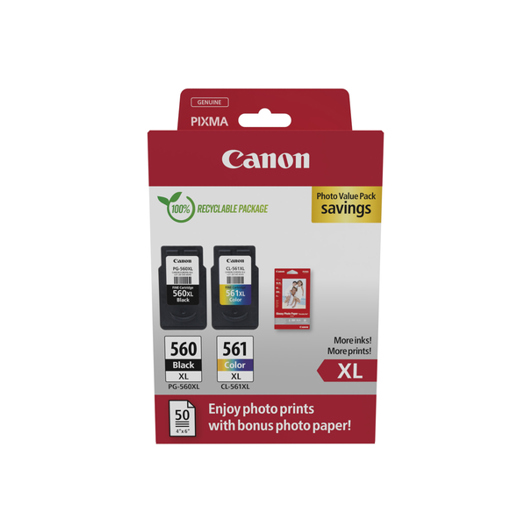 Canon CRG PG-560XL/CL-561XL Photo Value Pack