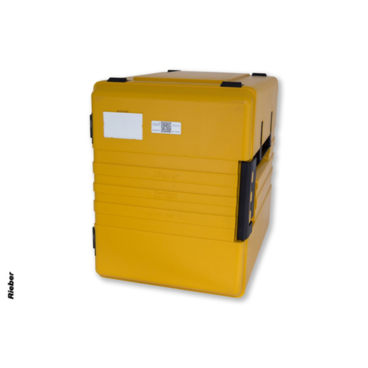 Thermoport Kunststoff Thermobox - Warmhaltebehälter 1000 K in Orange - Speisentransportbehälter