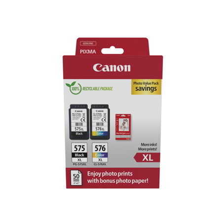 Canon PG-575XL /CL-576XL Photo Value Pack