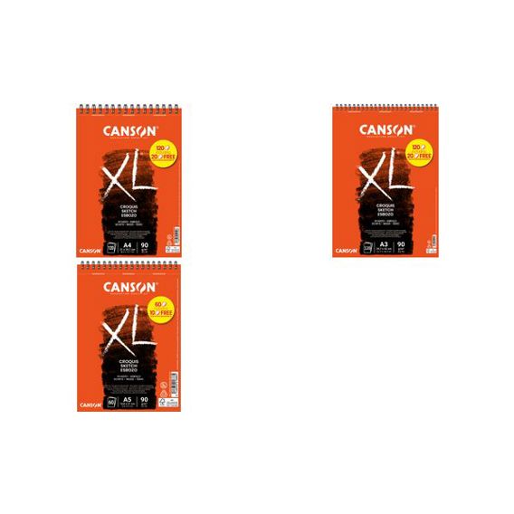 CANSON Skizzen- und Studienblock XL CROQUIS Aktion | DIN A3 (5299286)