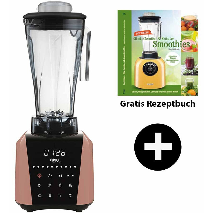 BIANCO Patto Pro Hochleistungsmixer in Roségold