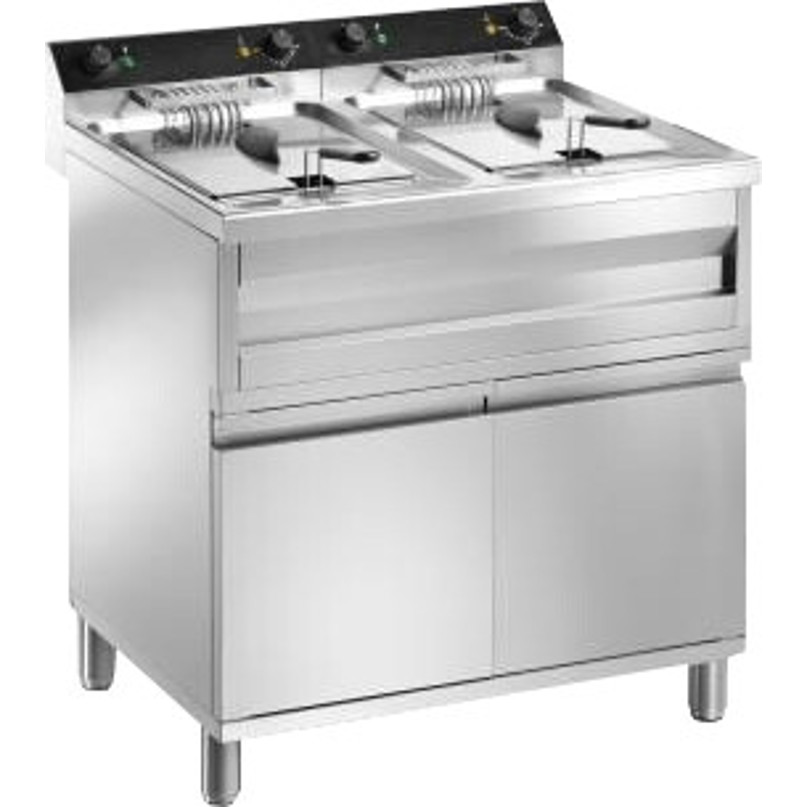 Saro Gastroline Fritteuse 2 x 12 L - Professionelle Fritteuse für die Gastronomie