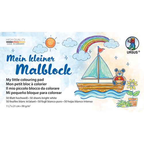 Mein kleiner Malblock | 5 Stück,