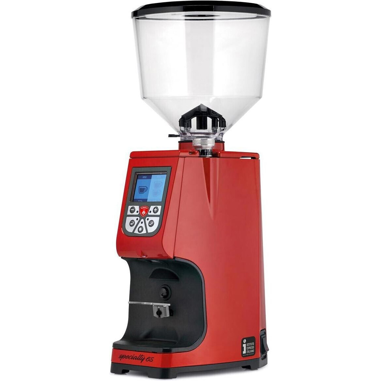 Eureka Atom Specialty 75 – Elektrische Kaffeemühle in Rot