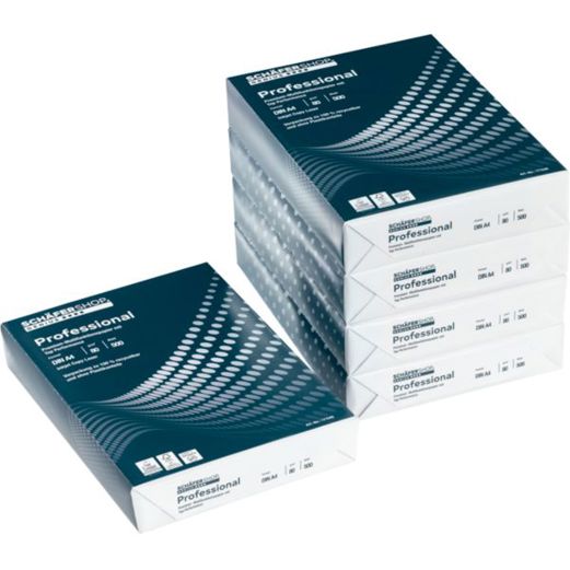 Schäfer Shop Genius Kopierpapier Professional | DIN A4 | 80 g/m-² | hochweiss 1 Karton = 5 x 500 Blatt