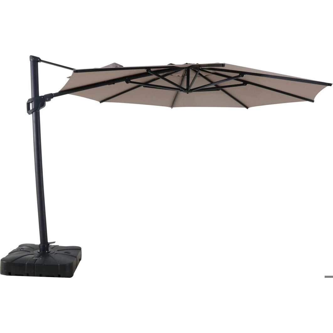 MWH Monte Carlo Sonnenschirm 350cm Beige - Optimaler Sonnenschutz für Ihren Garten