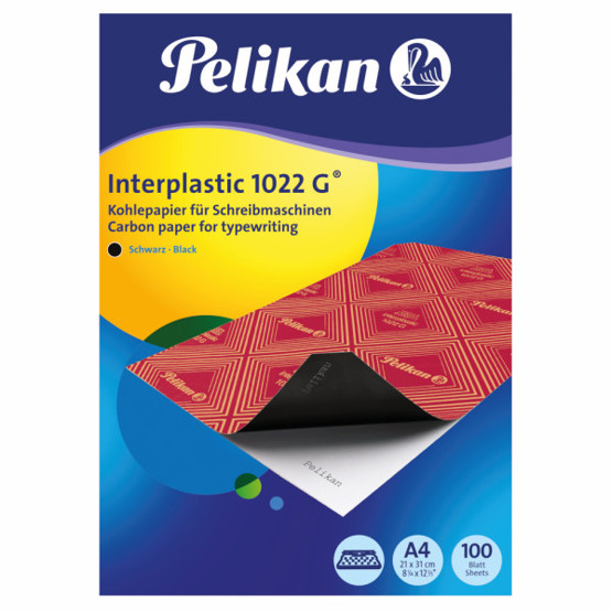 Kohlepapier Interplastic® 1022G | schwarz | A4 | 100 Blatt